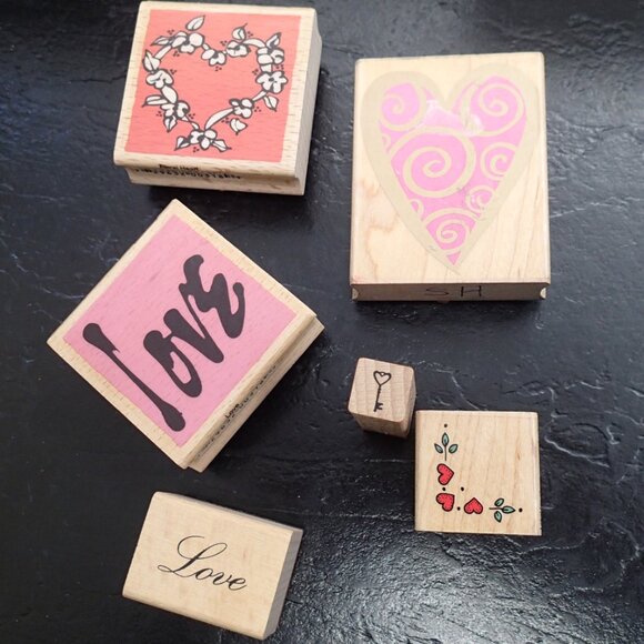 Heart Stampers lot of 5 - Picture 1 of 2